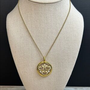 Vintage Avon Gold Pendant Necklace